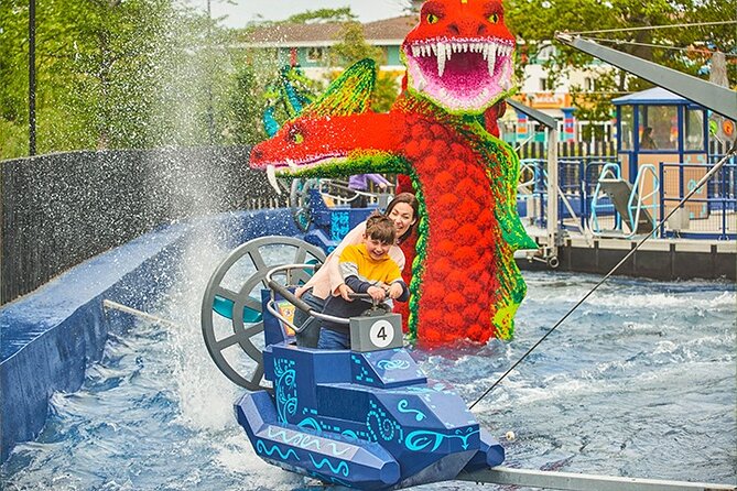 1 Day Admission to LEGOLAND Windsor Resort - The LEGO adventures to chase first: dragons, driving lessons, and monster party vibes