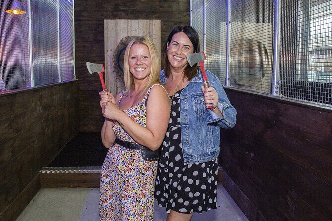 1 hour Private Axe Throwing Experience in Eastbourne - After Your Throws: The On-Site Bar