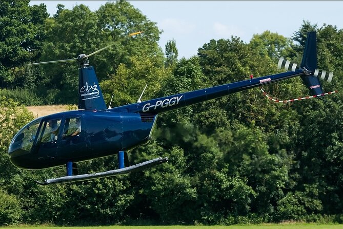 25 minute Royal Surrey Helicopter Tour - Denbies Vineyard: the largest vineyard in England, from the air