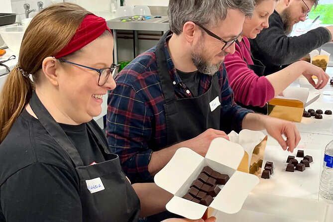 3 Hour Chocolate Making Experience in The Mayford business centre - What makes the teaching style work (Karen and Deborah)