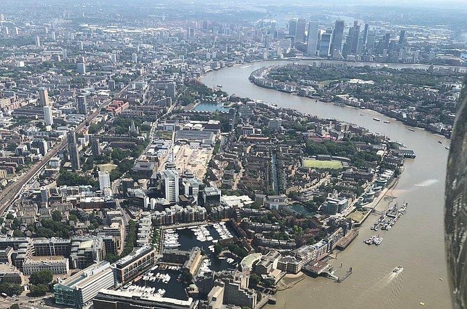 45 Minute London Olympic Helicopter Tour - Heading Back: Why the Return Leg Feels Like Part of the Show