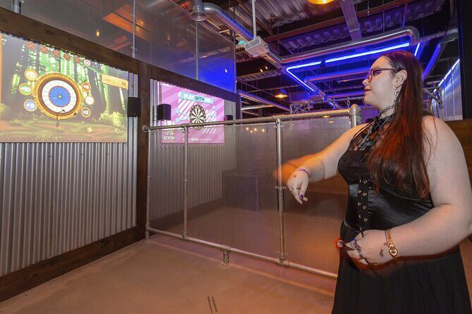 60-minute Augmented Reality Darts - Entering Boom Battle Bar Eastbourne: what your hour actually feels like
