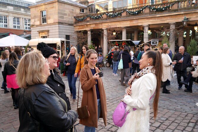 A Fairytale Christmas Day with Food and Christmas Concert - The Old Curiosity Shop and mistletoe moment
