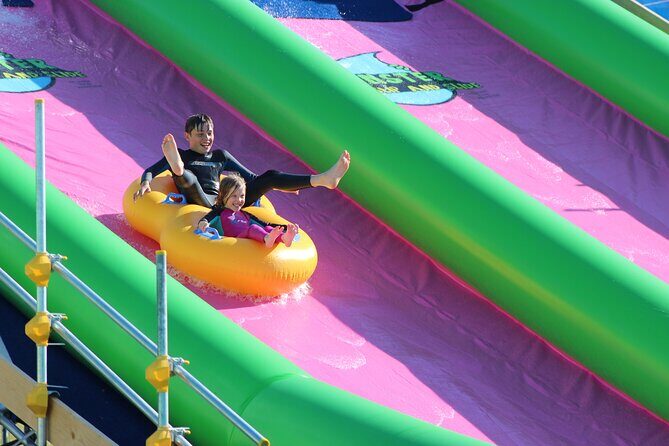 A monster 360ft long slip and slide session in BUDE, Cornwall - The 360ft run: what it feels like and how to ride it smart