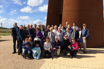 A Story of Discovery, Education and Remembrance - Stop 1: the 31.09m metal memorial and Lincoln’s skyline views