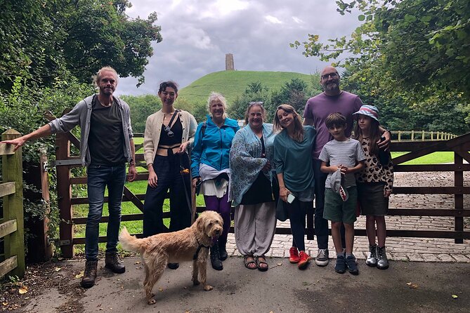 A Tour of Glastonbury, Guided by the Trees. - Glastonbury Tor as the finish line: Avalons horizon from above