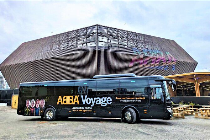 ABBA Voyage Express Coach with Ticket Option from Central London - Getting to Evan Evans Tours and being ready to roll