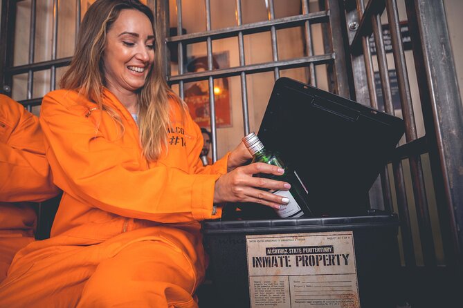 Alcotraz Prison Cocktail Experience in Manchester - Entering Cell Block Three-Four: the prison world you can actually play in