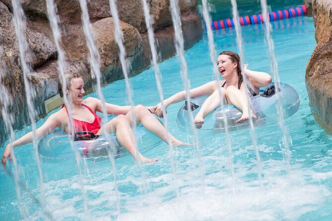 Alton Towers Waterpark - Cannons, bubble time, and the interactive in-between rides