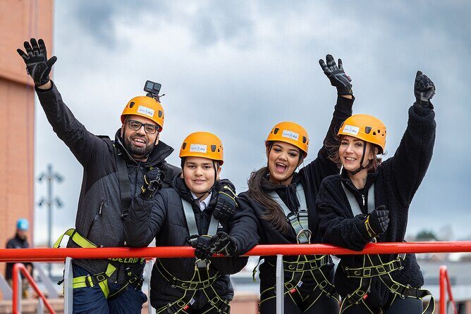 Anfield Abseil with Free Entry to the LFC Museum - The 100+ Foot Anfield Abseil: what happens before you go over