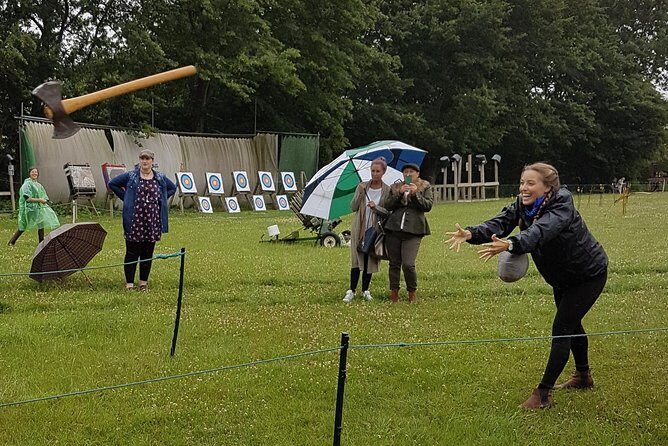 Axe Throwing Session - One Hour - Quick hits before you throw axes near Brighton
