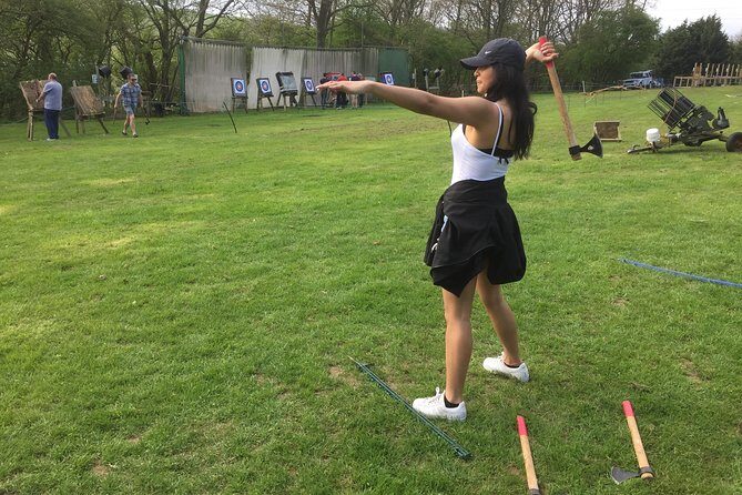 Axe Throwing Session - One Hour - The targets and the axe lineup: why you’ll feel the differences fast