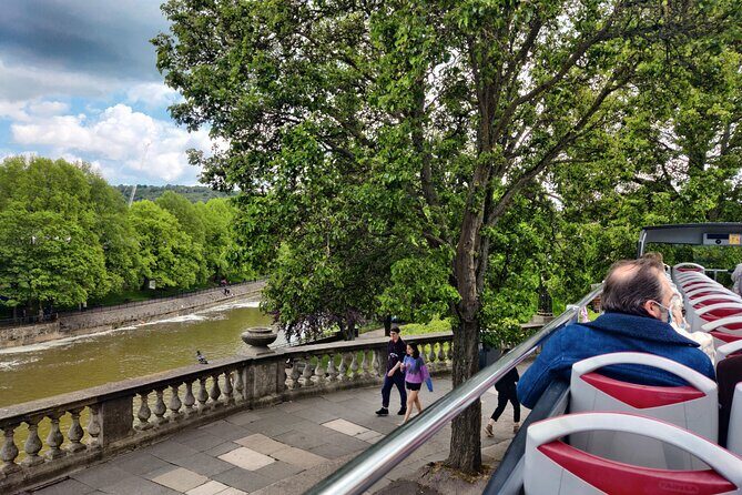 Bath Tootbus Hop-on Hop-off Sightseeing Bus Tour - Tickets, language, and the two-route setup