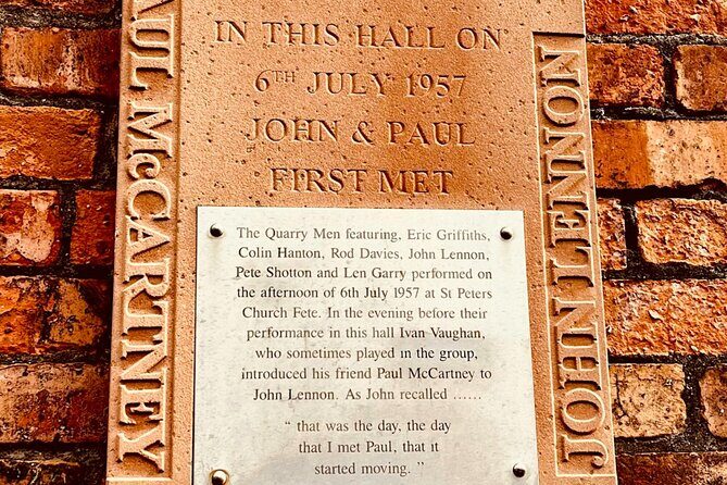 Beatles Ticket To Ride Half Day Tour Small Groups - Hope Street to Mathew Street: from schools and city landmarks to the Cavern Club finish