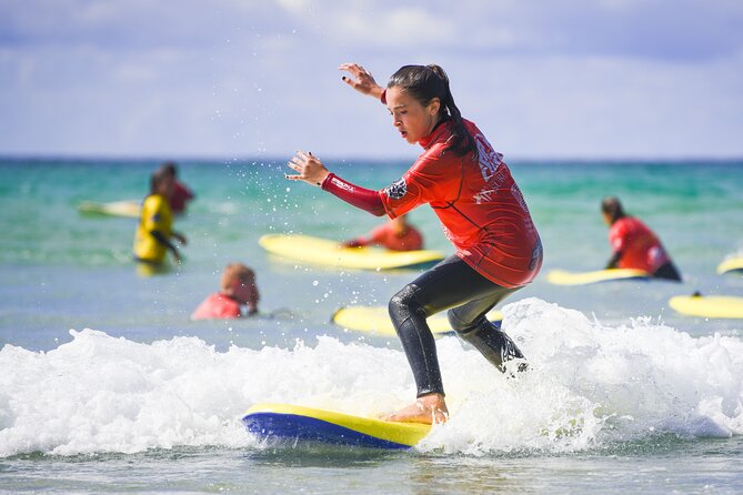 Beginner Surf Lesson in Newquay, Cornwall - Entering the Newquay Activity Centre: gear up fast, feel ready