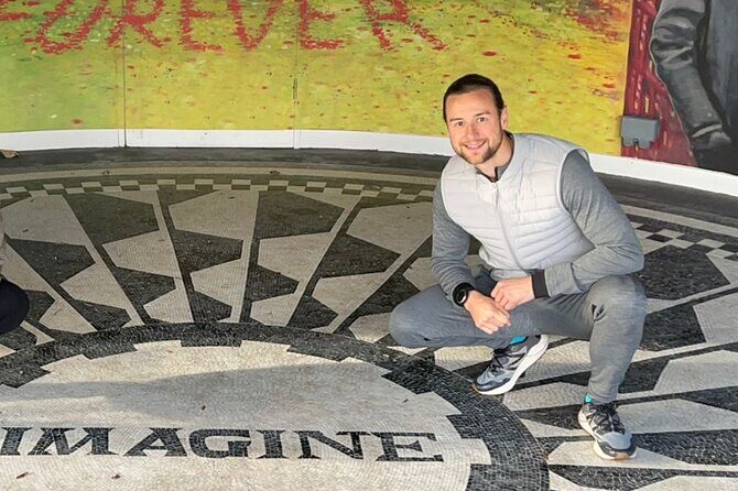 Bespoke Beatles Private Tour in Liverpool - Penny Lane: the sign Paul signed, plus the song playing quietly