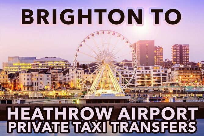 Brighton to Heathrow Airport private taxi transfers - What You Actually Get On Board: Air-Conditioning and Privacy