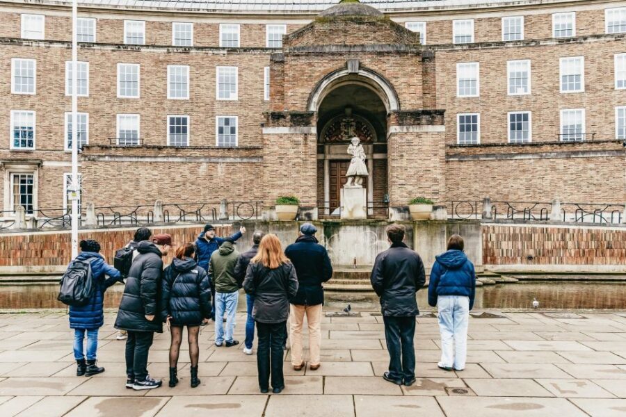 Bristol: Blackbeard to Banksy Guided Walking Tour - The Matthew of Bristol and the Arnolfini finish