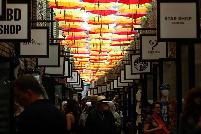 Camden Market - Music, Movies 10+ Food Tastings - Camden Market music-and-movies walk: the idea that makes it fun