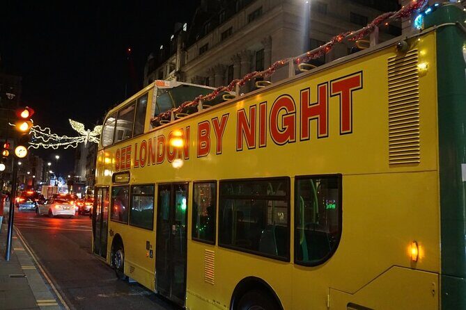Christmas Lights Open-Top Bus Tour - Key highlights at a glance