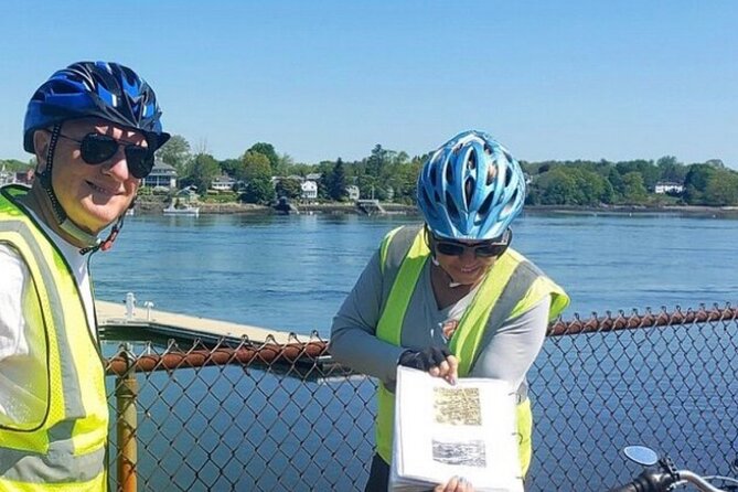 City Of Portsmouth Historic Bike Tour: Historic Sites + Landmarks - Ending with the Endeavor Sculpture and Raleigh Way’s shipbuilding and paper mill sites