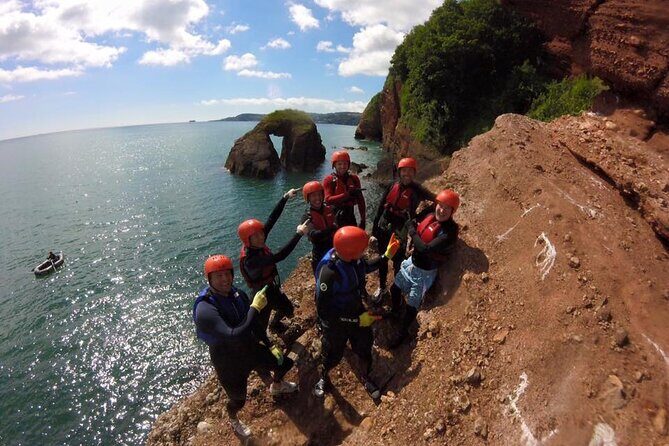 Coasteering Geopark Adventure In Torquay - Coasteering Torquay’s UNESCO Geopark: Ledges, Sea Caves, and Jump Practice