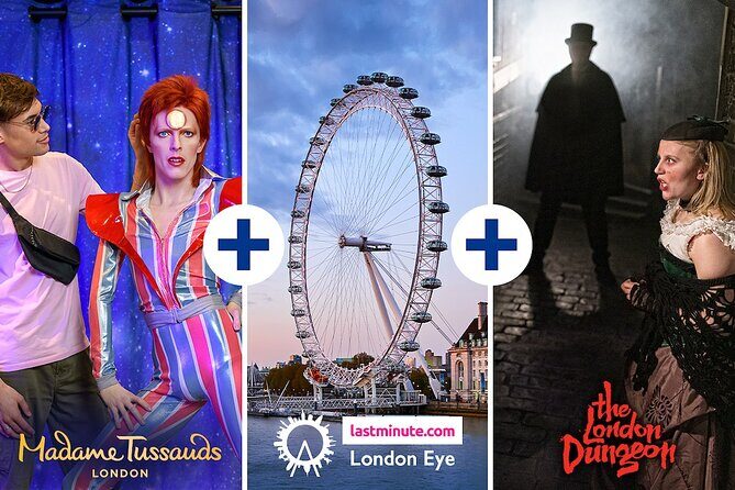 Combo Ticket: Madame Tussauds, London Eye & London Dungeon - The London Dungeon: a funny, scary walk-through with sensory effects