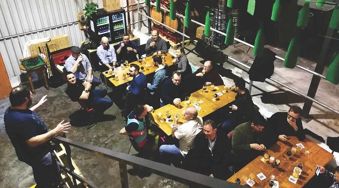 Craft Beer Tour around Manchester - Stop 1 and the Fell Northern Quarter rhythm: get started, then move