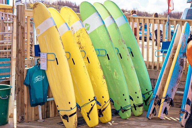 Daily Beginner Surf Hire - When you arrive at Fistral Beach Surf School (and what to do first)