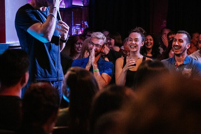 Dark Comedy Live in Soho - The show format: three stand-ups plus the host