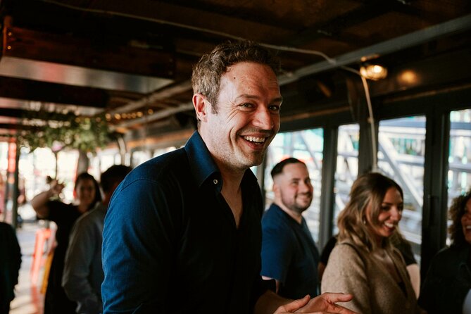 Dark Comedy on Battersea Barge - Seating comfort: fun venue, but plan for close quarters