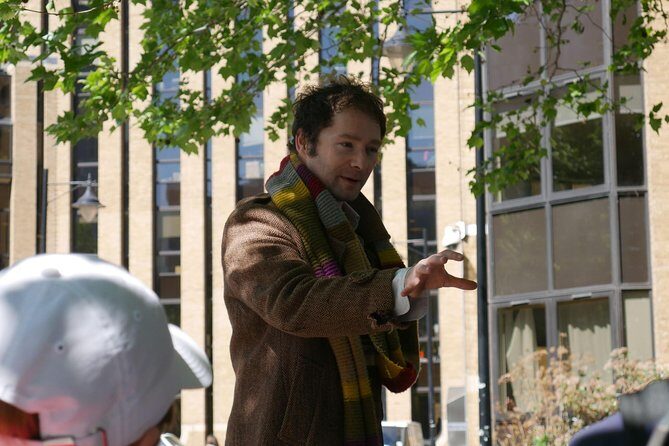 Doctor Who TV Locations Tour of London - Actors, production talk, and the fun way guides handle Who debates