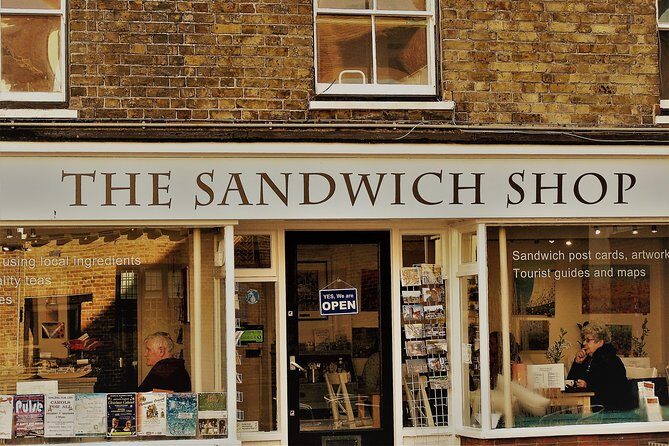 Dover & White Cliffs Tour; Canterbury, Coastal Towns & Castles - The Ham and Sandwich photo moment: stop that makes the day memorable