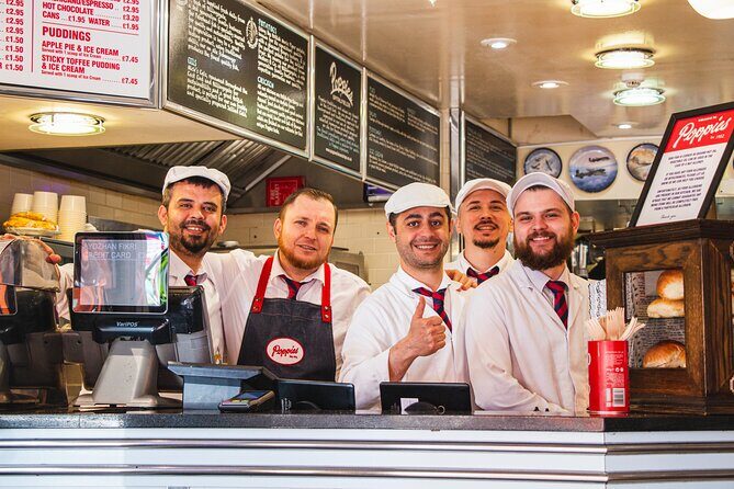 Eating London East End Food Tour - Jack the Ripper sightlines, then Poppies fish and chips properly done