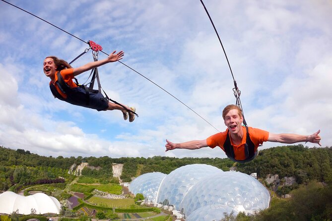 England’s Fastest Zipline at the Eden Project - Check-in at Hangloose Adventure Eden Project: the pace stays friendly
