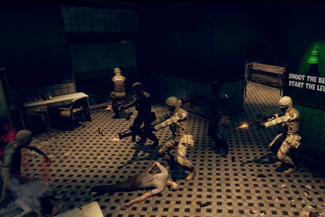 Epic 60 Minute Free-Roam Virtual Reality Experience at Navrtar - What the 60 minutes really feels like: warm-up, then zombie chaos