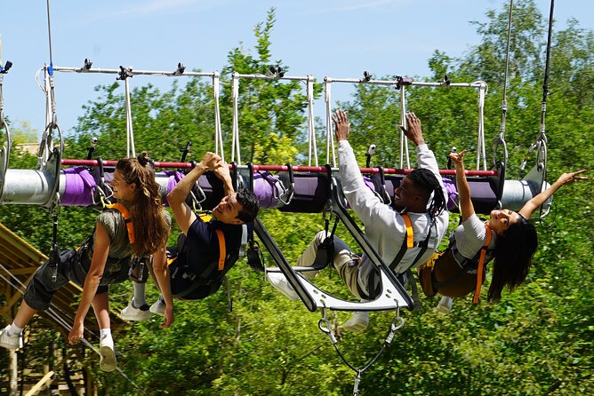 Europe's Biggest Swing in Kent - The Ride Itself: 50 Metres Up, Free Fall, Then a 50mph Arc