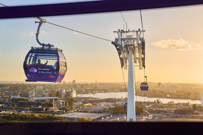 Fast Track IFS Cloud Cable Car Round Trip Ticket - Inside IFS Cloud Cable Car: where Greenwich energy meets a classic ride