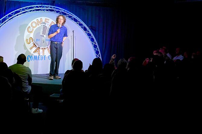 Friday & Saturday night comedy club entry - Drinks at the bar: budget it and plan around service
