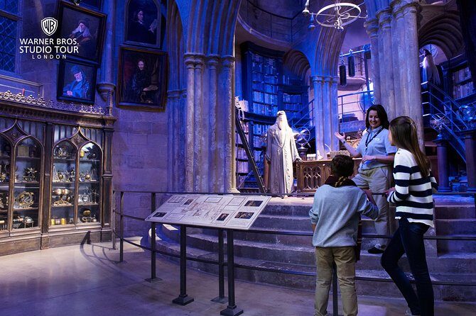 Fully Guided Tour of Warner Bros Studio Tour London – The Making of Harry Potter - Platform 9¾ and the Hogwarts Express: your luggage-trolley photo stop