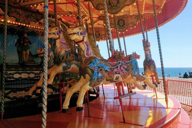Fun, Flexible Treasure Hunt Around Brighton with Cryptic Clues & Hidden Gems - Brighton Palace Pier and West Pier: coast views with a puzzle twist