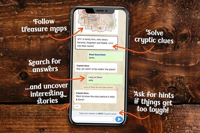 Fun, Flexible Treasure Hunt Around Bristol with Cryptic Clues & Hidden Gems - Key highlights worth knowing