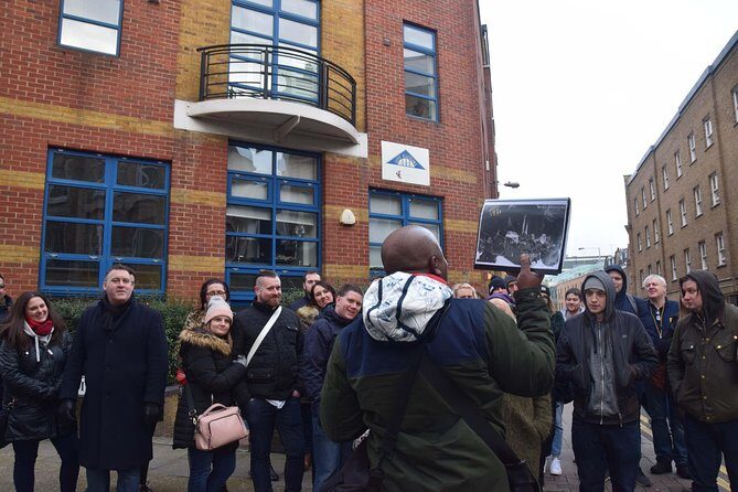 Gangster Tour of London’s East End Led by Actor Vas Blackwood - What to wear, how to hear Vas, and who this fits best