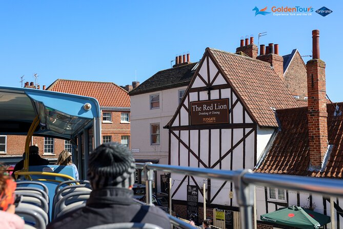 Golden Tours York Hop-on Hop-off Open Top Bus Tour with Audio Guide - Open-top comfort: cold weather is real (and so is physical effort)