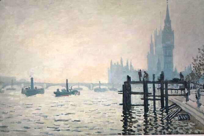 Great Artists : Impressionists, Monet & Private Art Studios - Westminster Bridge to the St Thomas Hospital viewpoint: the Thames as a painting timeline