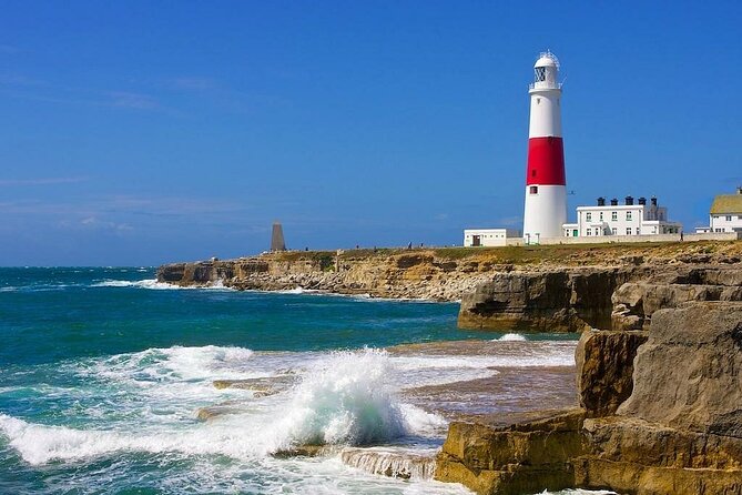 Half-Day Guided E-Bike Tour Portland with Brunch - Portland Bill Lighthouse: a 41-metre tower with real maritime drama
