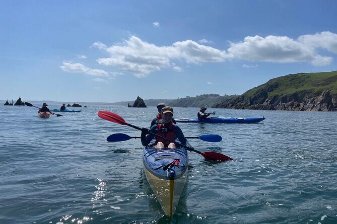 Half Day Sea kayak Guided Tour - Teignmouth start: gear handoff and a proper safety warm-up
