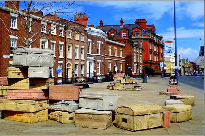 Half Day Welcome to Liverpool Walking Tour - St Luke’s Bombed Out Church: memorial ground with WWI and famine references