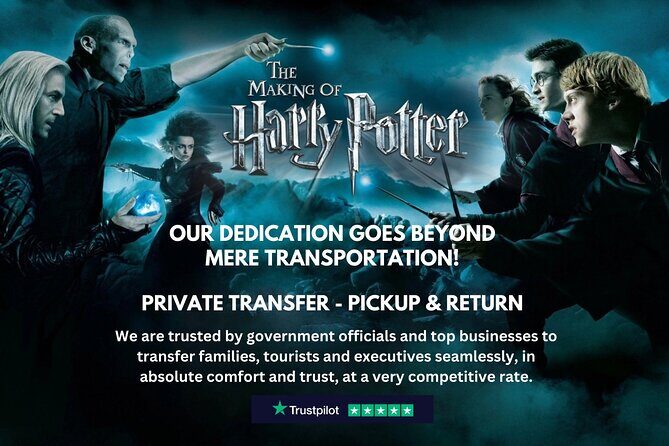 Harry Potter Tour of Warner Bros Studio Transfer - Pickup Return - Key things to know before you book