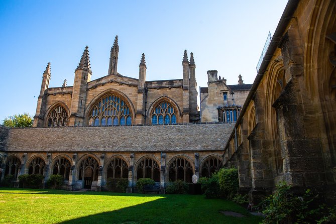Harry Potter Walking Tour of Oxford Including New College - Divinity School (Bodleian): the most dramatic scene spot, with peak-season uncertainty
